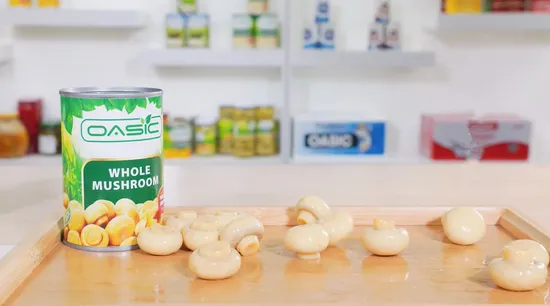 통조림 버섯 전체 400g 버섯 슬라이스 Pns 공장 가격